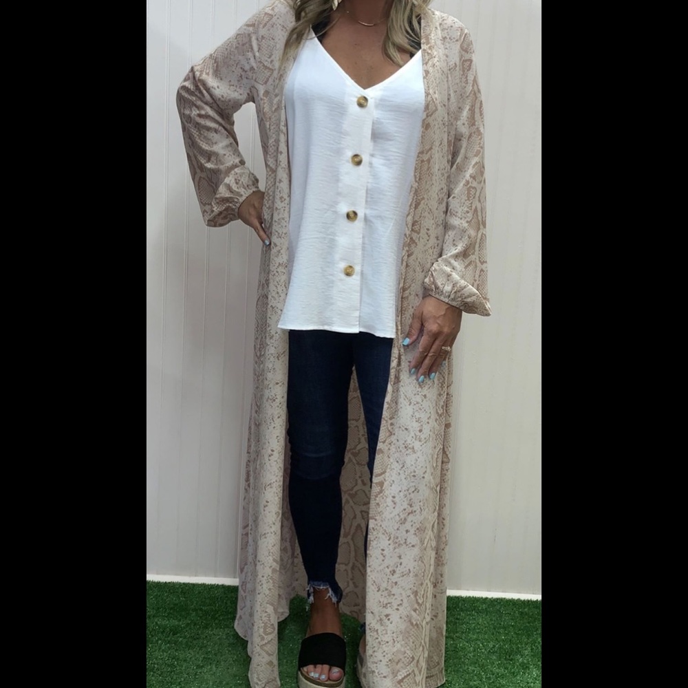 Buddy Love duster new with tags